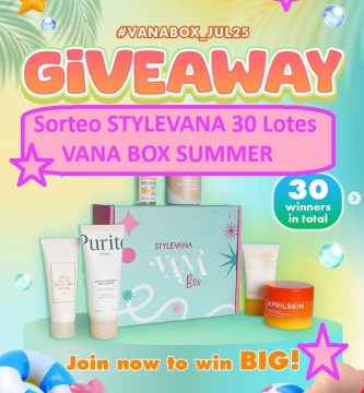 Sorteo STYLEVANA de 30 Lotes VANA BOX SUMMER