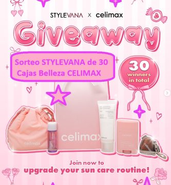 Sorteo STYLEVANA de 30 cajas gratis belleza celimax