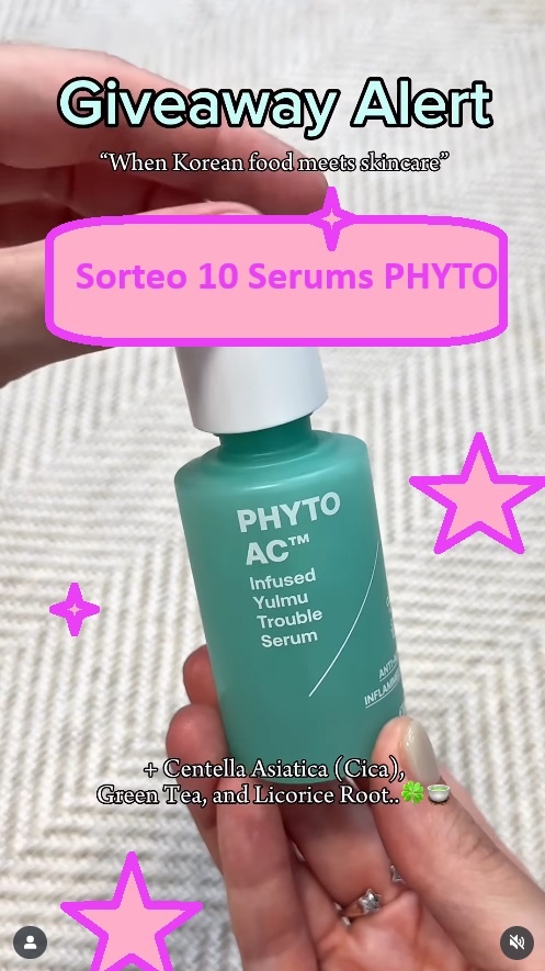 Sorteo oh mi beloved 10 serums phyto