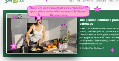 Aboca Life Club probar gratis y opinar ImmunoMix Advanced & Vitamin C