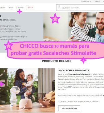 CHICCO busca 10 mamás para probar gratis sacaleches stimolatte