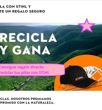 Consigue regalo directo al reciclar tus pilas con STIHL