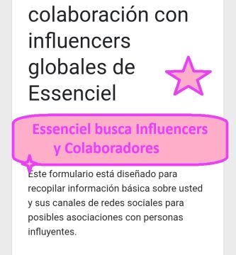 Essenciel busca Influencers y colaboradores