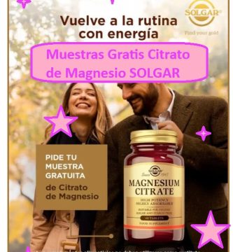 Muestras Gratis Citrato de Magnesio SOLGAR