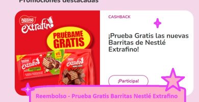 Reembolso - Prueba Gratis Barritas Nestlé Extrafino