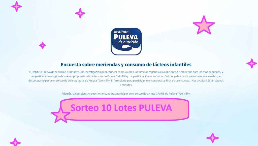 Sorteo 10 Lotes PULEVA