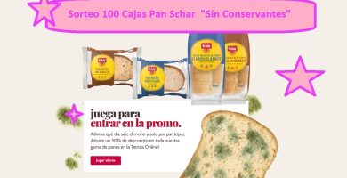 Sorteo 100 Cajas Pan Schar Sin Conservantes