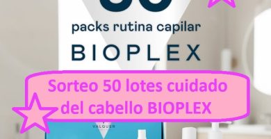 Sorteo 50 lotes cuidado del cabello BIOPLEX