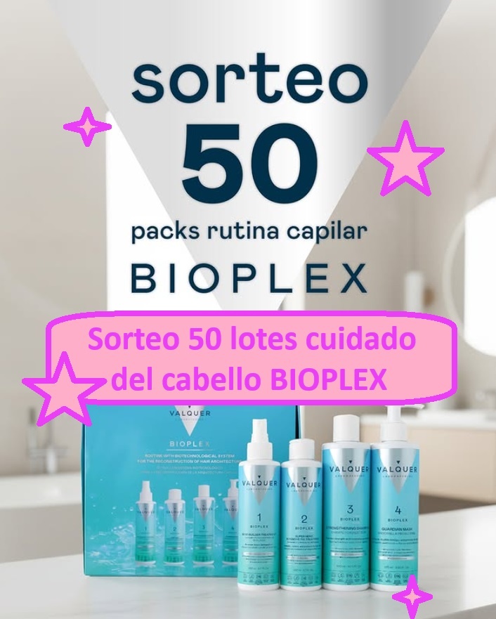 Sorteo 50 lotes cuidado del cabello BIOPLEX