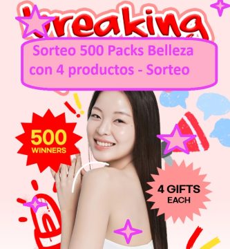 Sorteo 500 Packs Belleza con 4 productos essenciel