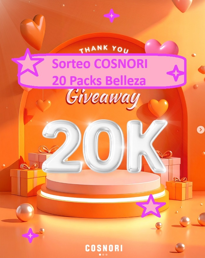 Sorteo COSNORI 20 Packs Belleza