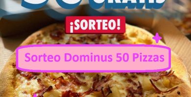 Sorteo Dominus 50 Pizzas