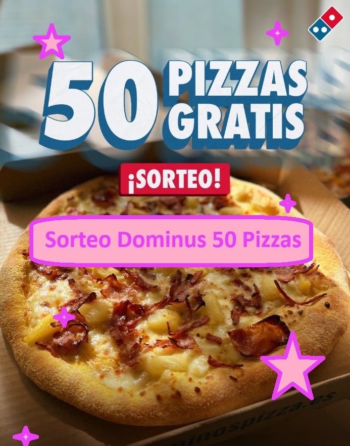 Sorteo Dominus 50 Pizzas