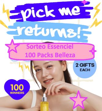 Sorteo Essenciel 100 Packs Belleza