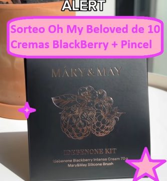 Sorteo Oh My Beloved de 10 cremas blackberry con pincel