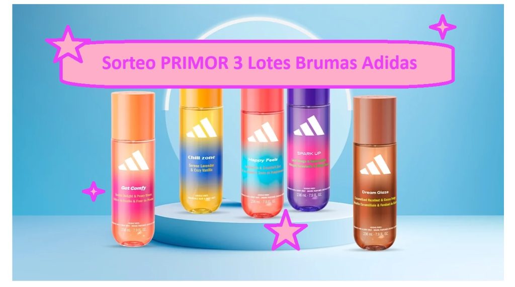 Sorteo PRIMOR 3 Lotes Brumas Adidas