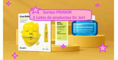 Sorteo PRIMOR de 5 Lotes de productos Dr. Jart