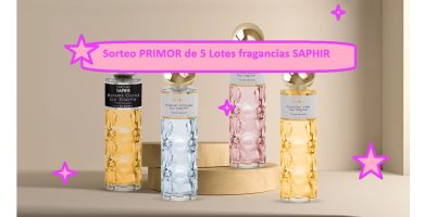 Sorteo PRIMOR de 5 Lotes fragancias SAPHIR