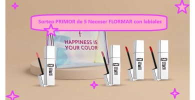 Sorteo PRIMOR de 5 Neceser FLORMAR con labiales