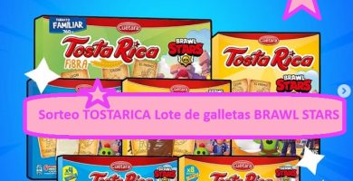 Sorteo TOSTARICA Lote de galletas BRAWL STARS