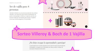 Sorteo Villeroy & Boch de 1 Vajilla para 4