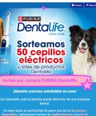Sorteo por compra PURINA Dentalife de 50 cepillos electricos + lote
