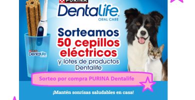 Sorteo por compra PURINA Dentalife de 50 cepillos electricos + lote