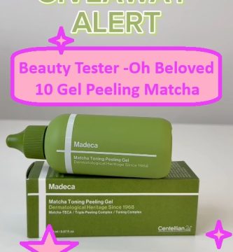 Beauty Tester -Oh Beloved de 10 Gel Peeling Matcha