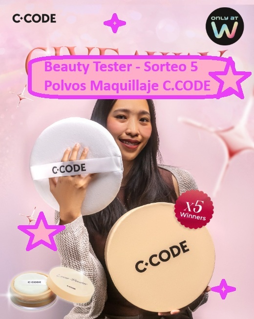 Beauty Tester - Sorteo 5 Polvos Maquillaje C.CODE