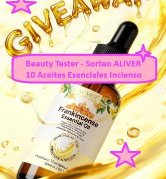 Beauty Tester - Sorteo ALIVER Aceites Esenciales Incienso