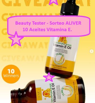 Beauty Tester - Sorteo ALIVER de 10 Aceites Vitamina E