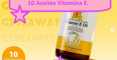 Beauty Tester - Sorteo ALIVER de 10 Aceites Vitamina E