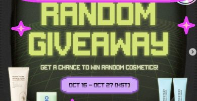 Beauty Tester Sorteo Ballagrio de 30 productos belleza coreana