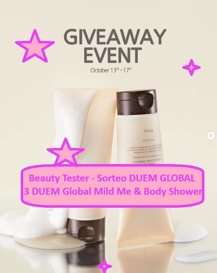 Beauty Tester - Sorteo DUEM GLOBAL de 3 Mild Body Shower