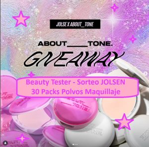 Beauty Tester - Sorteo JOLSEN de 30 packs maquillaje