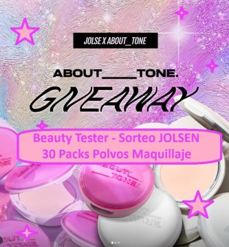 Beauty Tester - Sorteo JOLSEN de 30 packs maquillaje