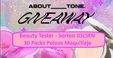Beauty Tester - Sorteo JOLSEN de 30 packs maquillaje