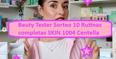Beauty Tester Sorteo 10 Rutinas completas SKIN 1004 Centella