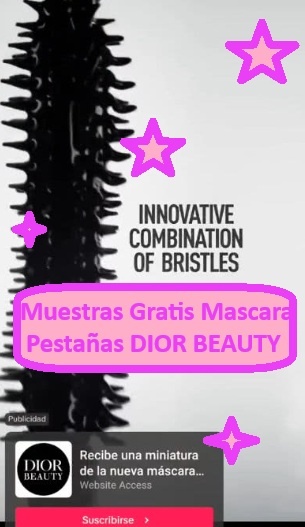 Muestras Gratis Máscara de pestañas de DIOR BEAUTY