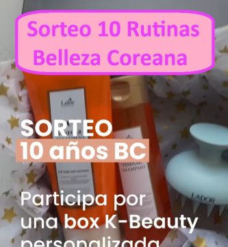 Sorteo 10 Rutinas Belleza Coreana