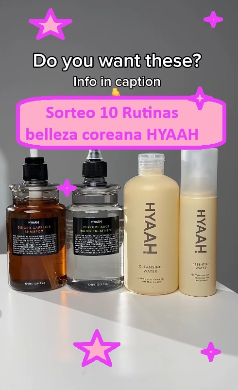 Sorteo 10 Rutinas belleza coreana HYAAH