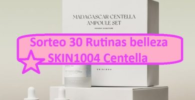 Sorteo 30 Rutinas belleza SKIN1004