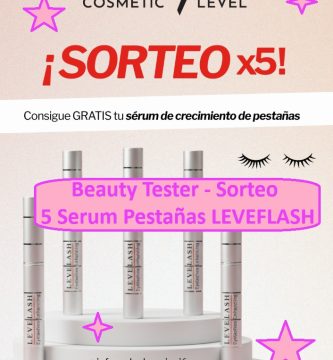 Sorteo 5 serum de pestañas leveflash