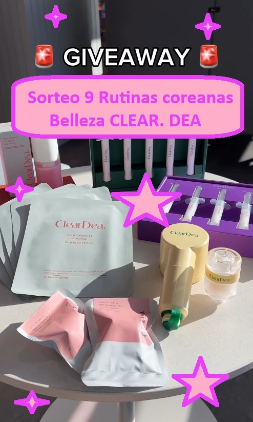 Sorteo 9 Rutinas coreanas clear.dea