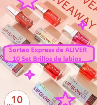 Sorteo Express de ALIVER 10 Set Brillos de labios