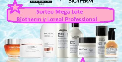 Sorteo Mega Lote Biotherm y Loreal Professional
