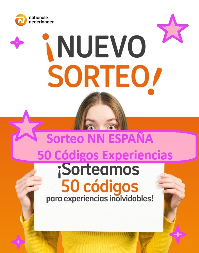 Sorteo NN ESPAÑA de 50 Códigos Experiencias