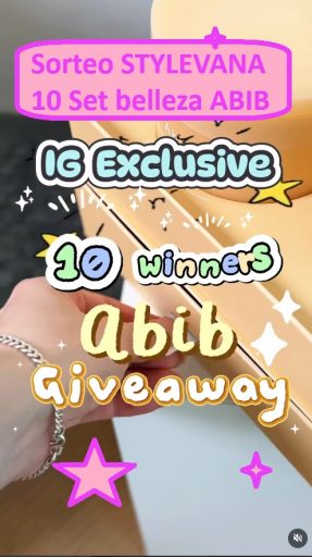Sorteo STYLEVANA 10 Set belleza ABIB