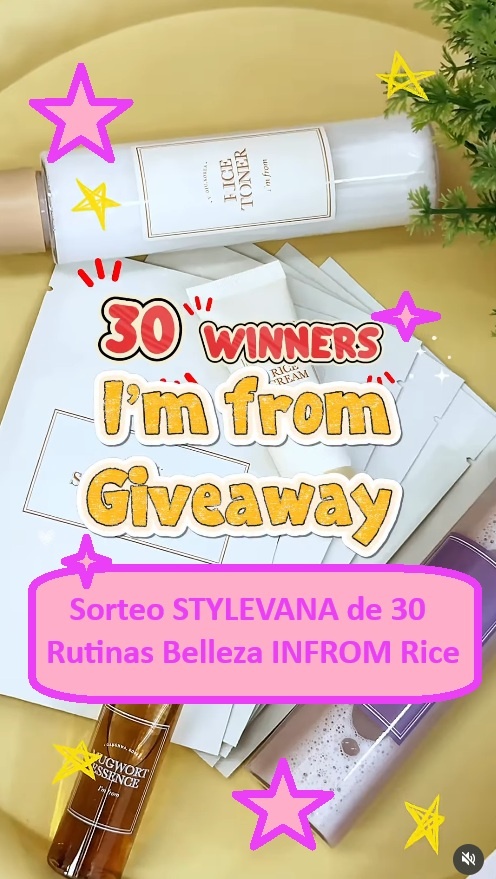 Sorteo STYLEVANA de 30 Rutinas Belleza INFROM Rice