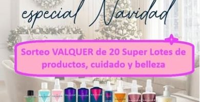 Sorteo VALQUER de 20 Super Lotes de productos